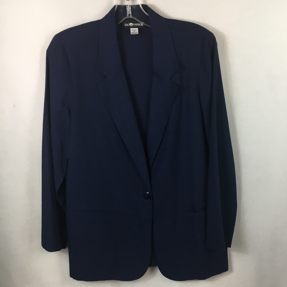 Sag harbor, notched lapel Blazer